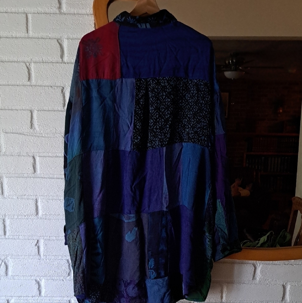 Multicolor Patchwork Jacket - image 4